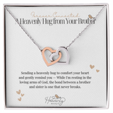 Forever Connected Necklace | A Heavenly Hug from Your Brother