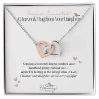 Forever Connected Necklace | A Heavenly Hug from Your Daughter