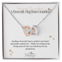 Forever Connected Necklace | A Heavenly Hug from Grandma