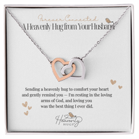 Forever Connected Necklace | A Heavenly Hug from Your Husband