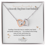Forever Connected Necklace | A Heavenly Hug from Your Husband