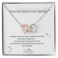 Forever Connected Necklace | A Heavenly Hug from Your Angel Baby