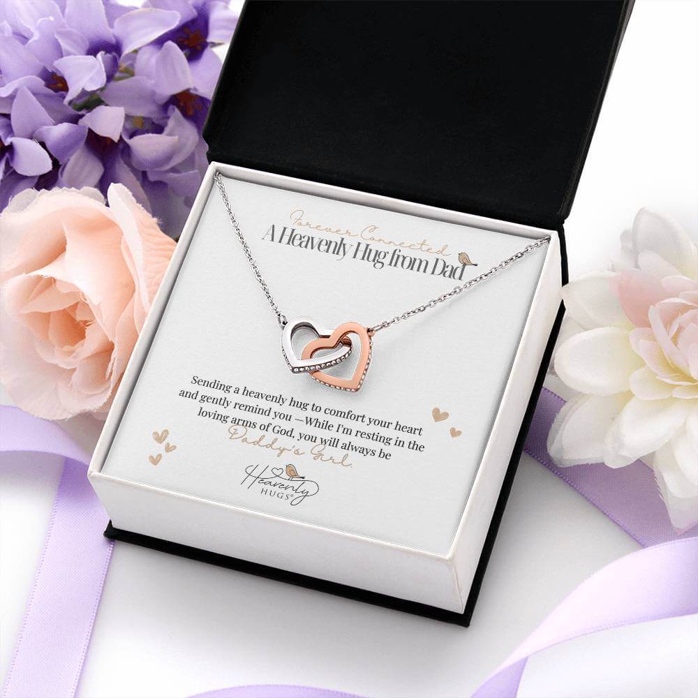 Forever Connected Necklace | A Heavenly Hug from Dad