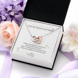 Forever Connected Necklace | A Heavenly Hug from Your Daughter