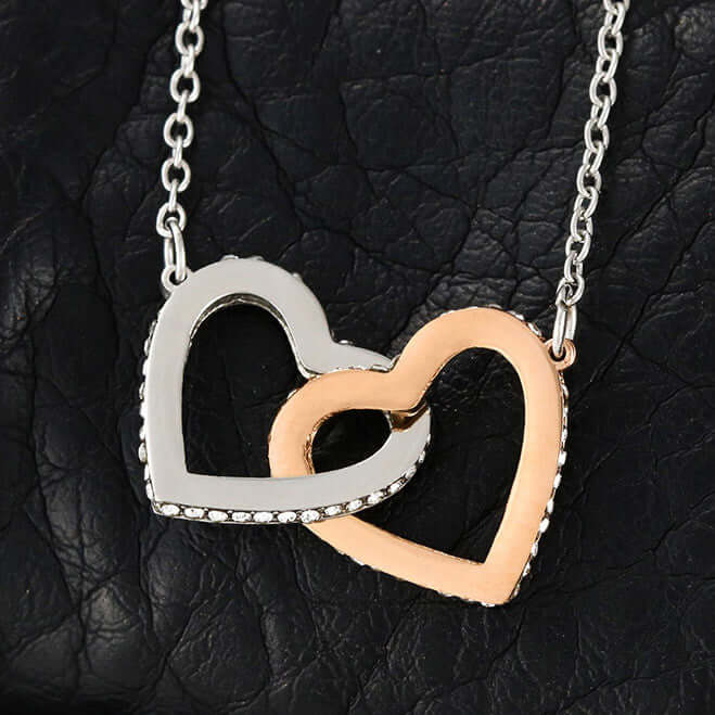 Forever Connected Necklace | A Heavenly Hug from Your Daughter