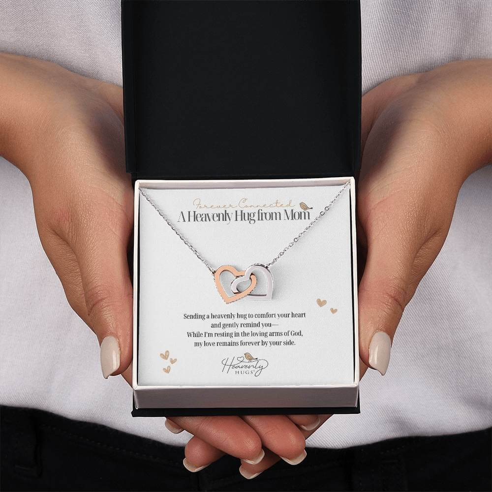 Forever Connected Necklace | A Heavenly Hug from Mom