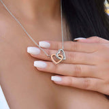Forever Connected Necklace | A Heavenly Hug from Your Daughter
