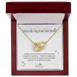 Forever Connected Necklace | A Heavenly Hug from Your Brother