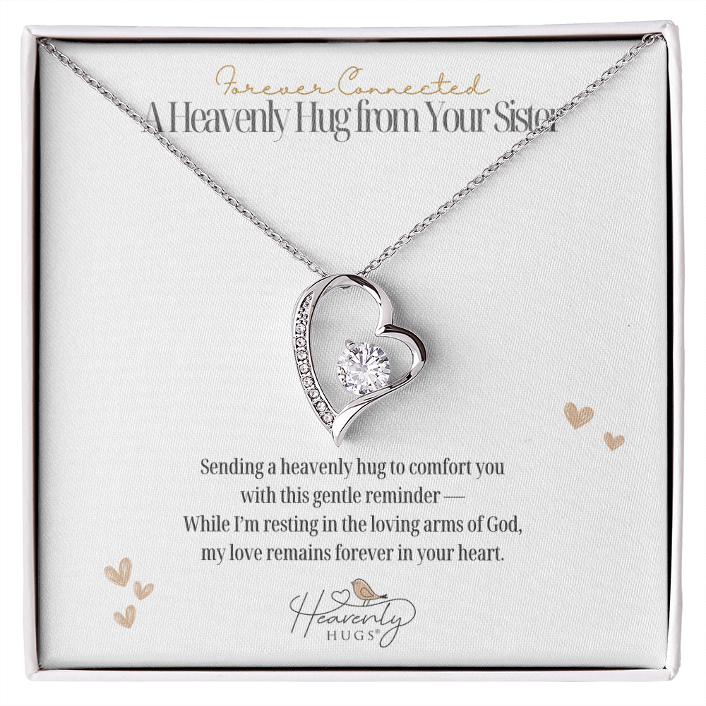 Forever Connected Necklace | A Heavenly Hug from Sister