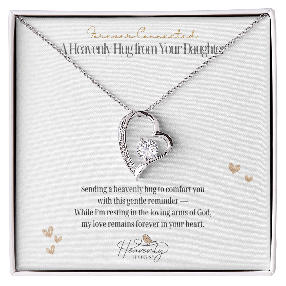 Forever In My Heart Necklace | A Heavenly Hug from Daughter