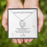Forever In My Heart Necklace | A Heavenly Hug from Brother