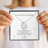 Forever In My Heart Necklace | A Heavenly Hug from Husband