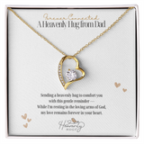 Forever In My Heart Necklace | A Heavenly Hug from Dad