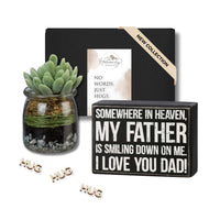 Loss of Father Succulent Grief Box | Hug in a Box