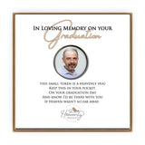 memorial graduation pocket token loved one photo keepsake heavenly hugs gift box remember me gifts gift boutique online