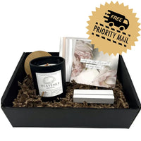 memorial candle and scripture grief cards heavenly hugs grief gift box send a hug condolence for funeral with optional memorial bracelet and coaster with stand