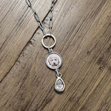 pet memorial necklace loss of dog or cat by handmade by remember me. remembrance of pet gift idea. pet loss jewelry remember me gifts and jewelry online