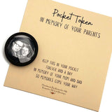 Pocket Stone Loss of Parents Memorial Gifts for Men