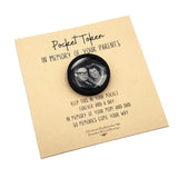 Pocket Stone Loss of Parents Memorial Gifts for Men