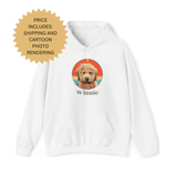 personalized pet hoodie, pet photo gift ideas, doodle dog gifts, dog photo gift ideas, handmade by remember me