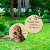 Pet Memorial Wind Chime in Remembrance