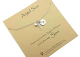 Loss of Son Remembrance Necklace in Sterling Silver - Remember Me Gifts - Remember Me