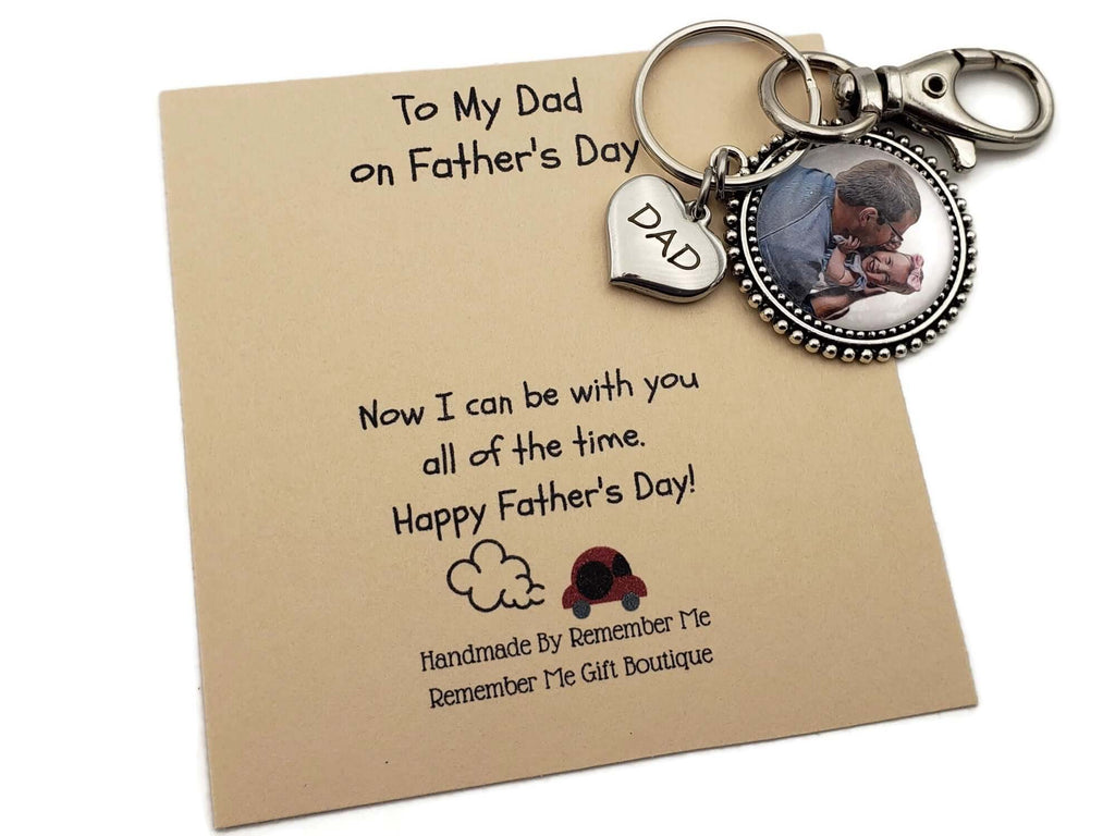 Father's Day Keychain - To My Dad on Father's Day - Remember Me