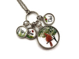 Cardinal Necklace - Personalized Memorial Jewelry - Remember Me Gifts - Remember Me