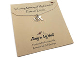 Loss of Grandmother Gift - Sterling Silver Remembrance Necklace - Remember Me