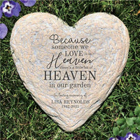 Because Someone We Love Memorial Garden Stone