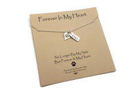 Pet Memorial Necklace, Pet Loss Gift Ideas, Pet Keepsake Jewelry - Remember Me