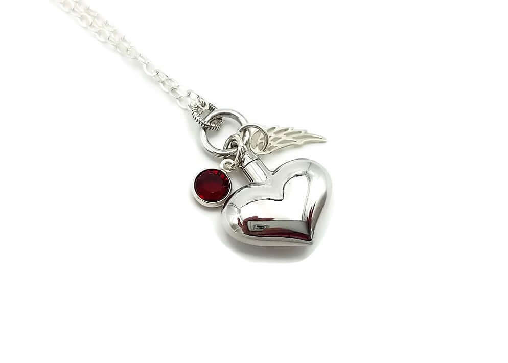 Memorial Ashes Oval Necklace - Little Fingers 'n' Toes