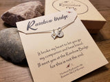 Pet Memorial Necklace, Pet Remembrance Jewelry - Remember Me
