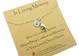 Remembrance Necklace - Cardinal Memorial Gifts - Handmade by Remember Me