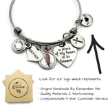 Memorial Gifts for Loss of Brother - Personalized Memorial Bracelet - Remember Me