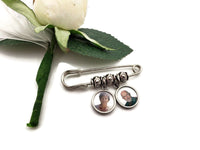 Groom Memorial Pin Wedding Memorial Handmade by Remember Me Gifts and Jewelry