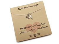 Mother of An Angel Memorial Necklace Remember Me Gifts