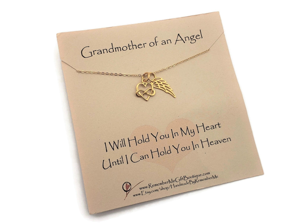 Loss of Grandchild - Grandmother of An Angel in Gold