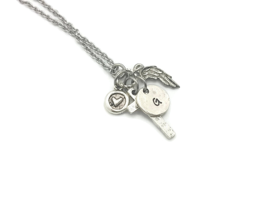 Trendy Remembrance Necklace - Personalized Memorial Jewelry - Remember Me