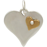 Remembrance Necklace, A Piece of My Heart is in Heaven - Remember Me Gifts - Remember Me